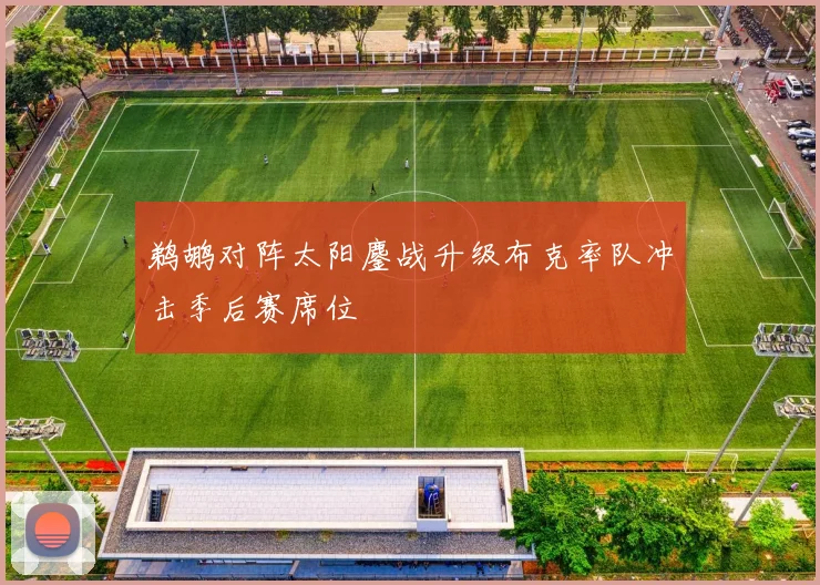 鹈鹕对阵太阳鏖战升级布克率队冲击季后赛席位